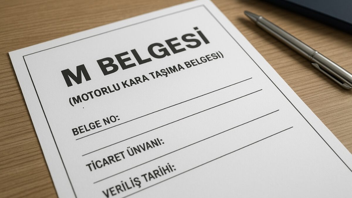 taşımacılık belgesi M